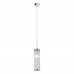 Светильник подвесной Crystal Lux TADEO SP1 D100 CHROME/TRANSPARENTE
