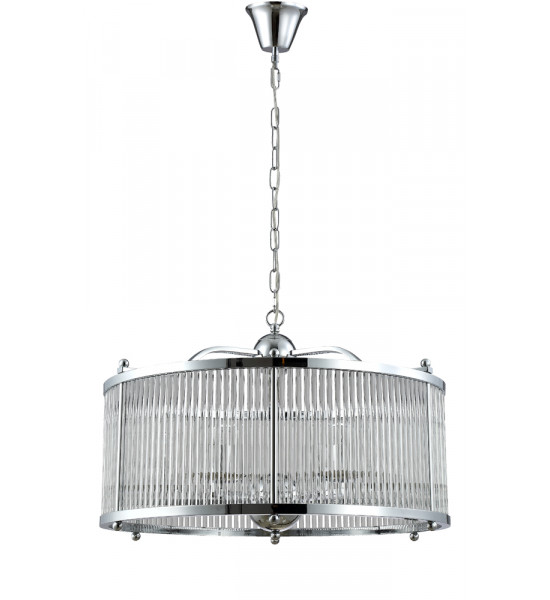 Люстра Crystal Lux TADEO SP6 D600 CHROME/TRANSPARENTE Люстра Crystal Lux TADEO SP6 D600 CHROME/TRANSPARENTE
