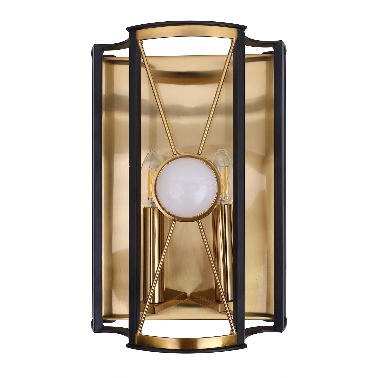Бра Crystal Lux TANDEM AP2 GOLD