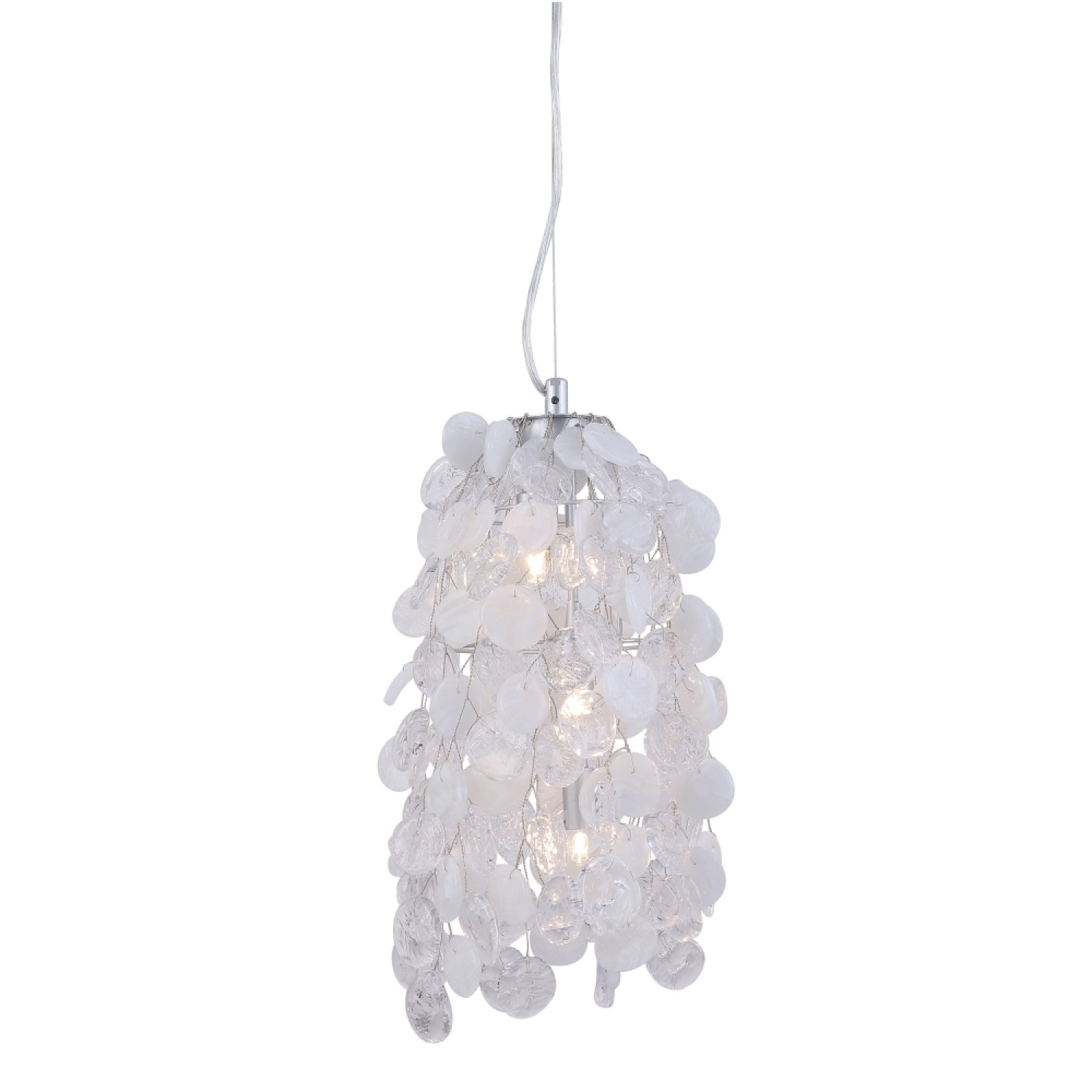 Светильник подвесной Crystal Lux TENERIFE SP3 SILVER