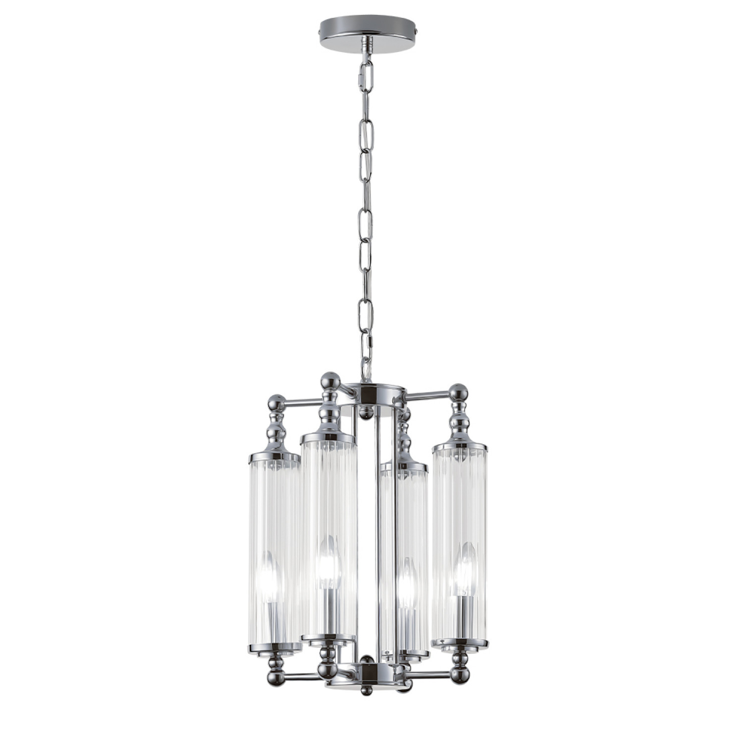 Люстра Crystal Lux TOMAS SP4 CHROME