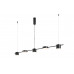 Светильник подвесной Crystal Lux TRISTAN SP5 L1200 BLACK
