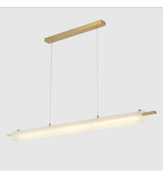 Светильник подвесной Crystal Lux TUNNEL SP40 LED BRASS