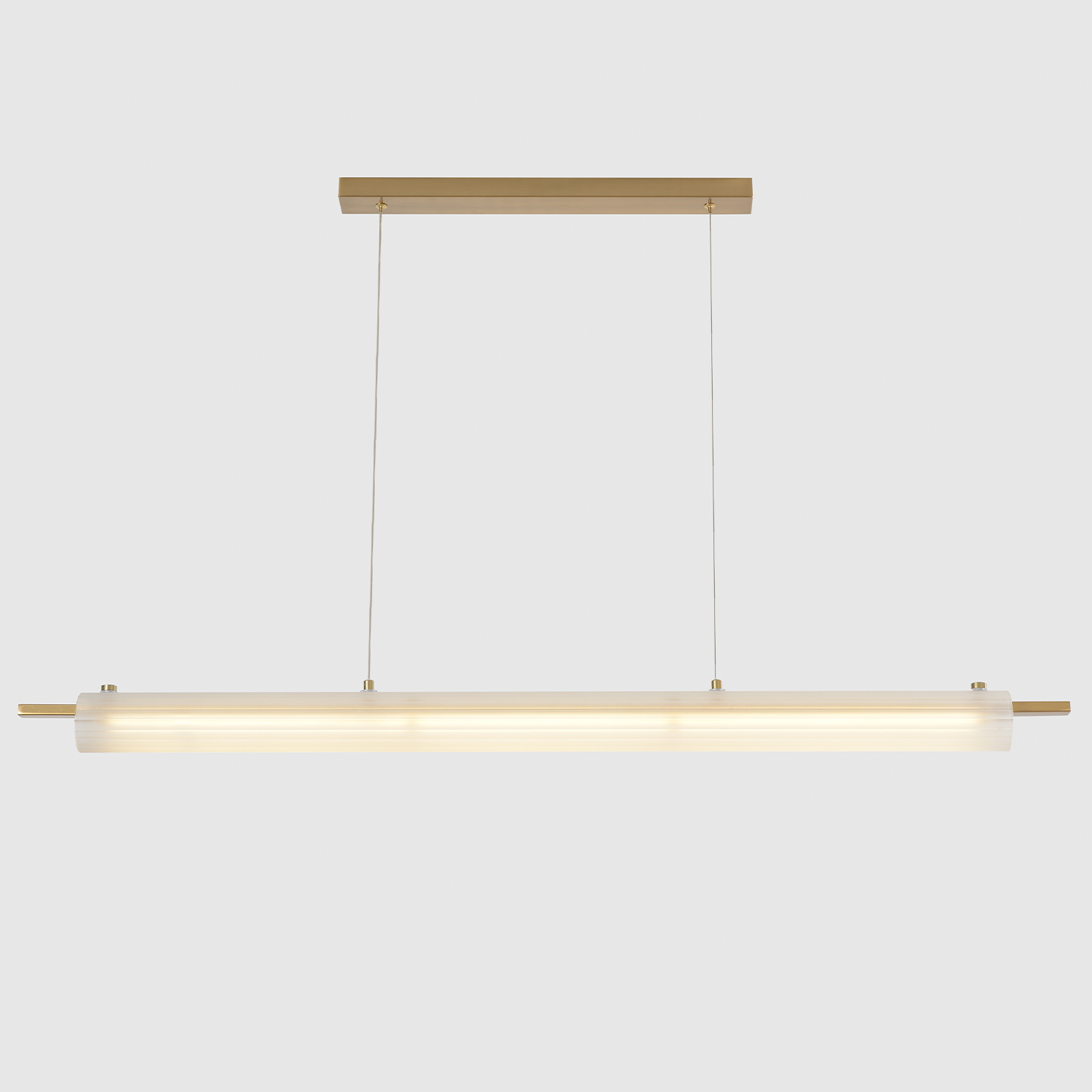 Светильник подвесной Crystal Lux TUNNEL SP40 LED BRASS