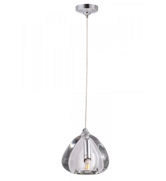 Светильник подвесной Crystal Lux VERANO SP1 TRANSPARENT