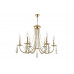 Люстра Crystal Lux VICTORIA SP6 GOLD/AMBER