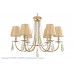 Люстра Crystal Lux VICTORIA SP6 GOLD/AMBER