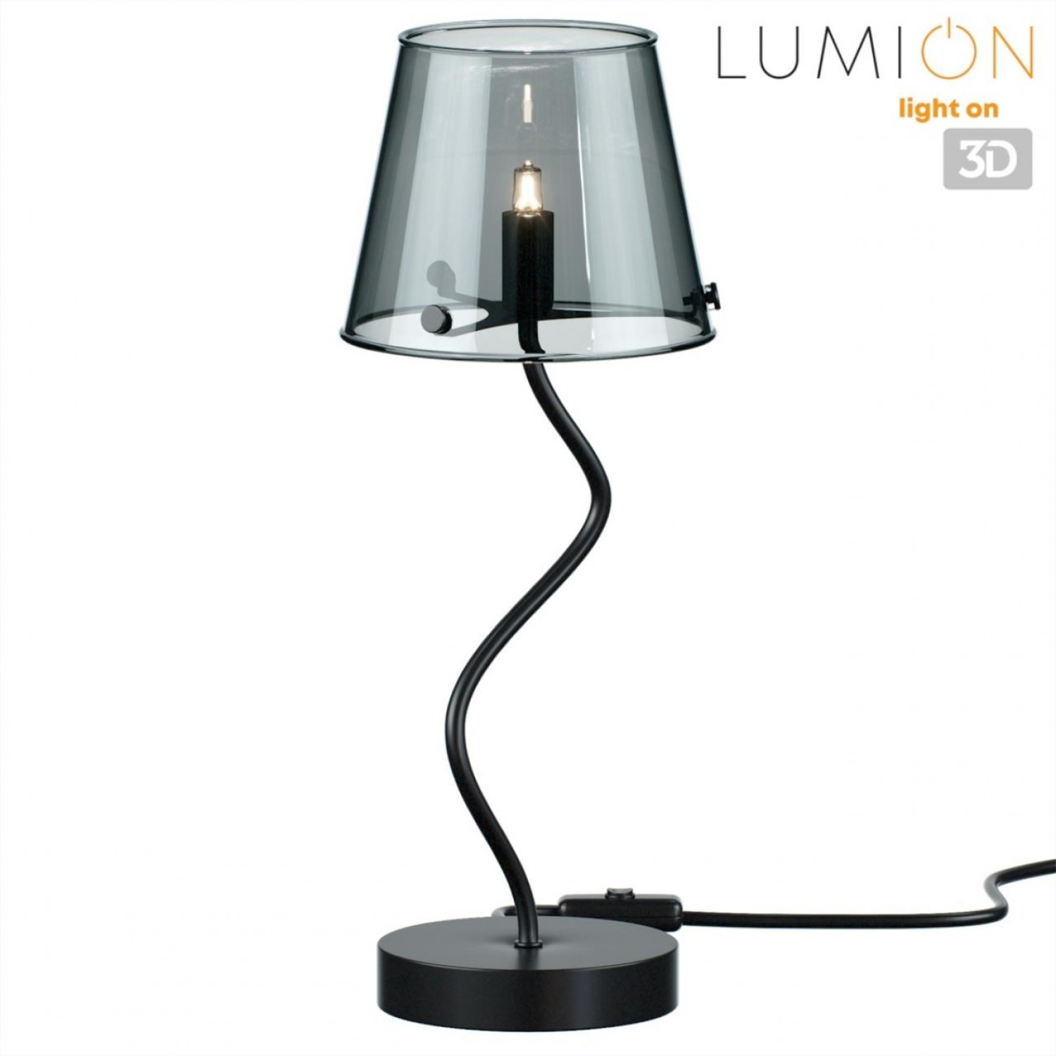 Настольная лампа Lumion 6570/1T SMOKY Настольная лампа Lumion 6570/1T SMOKY