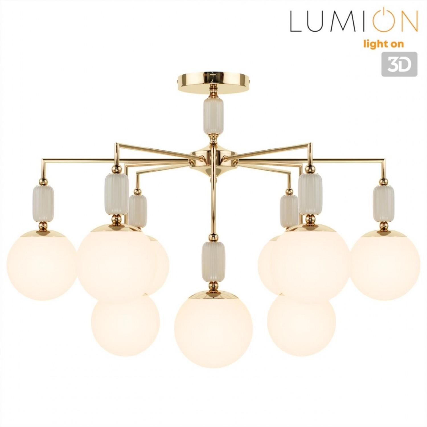 Люстра потолочная Lumion 6580/9C VIVIEN