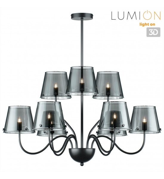 Люстра потолочная Lumion 6570/9C SMOKY