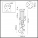 Светильник подвесной Lumion 5297/99L NOVA