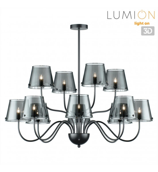 Люстра потолочная Lumion 6570/12C SMOKY