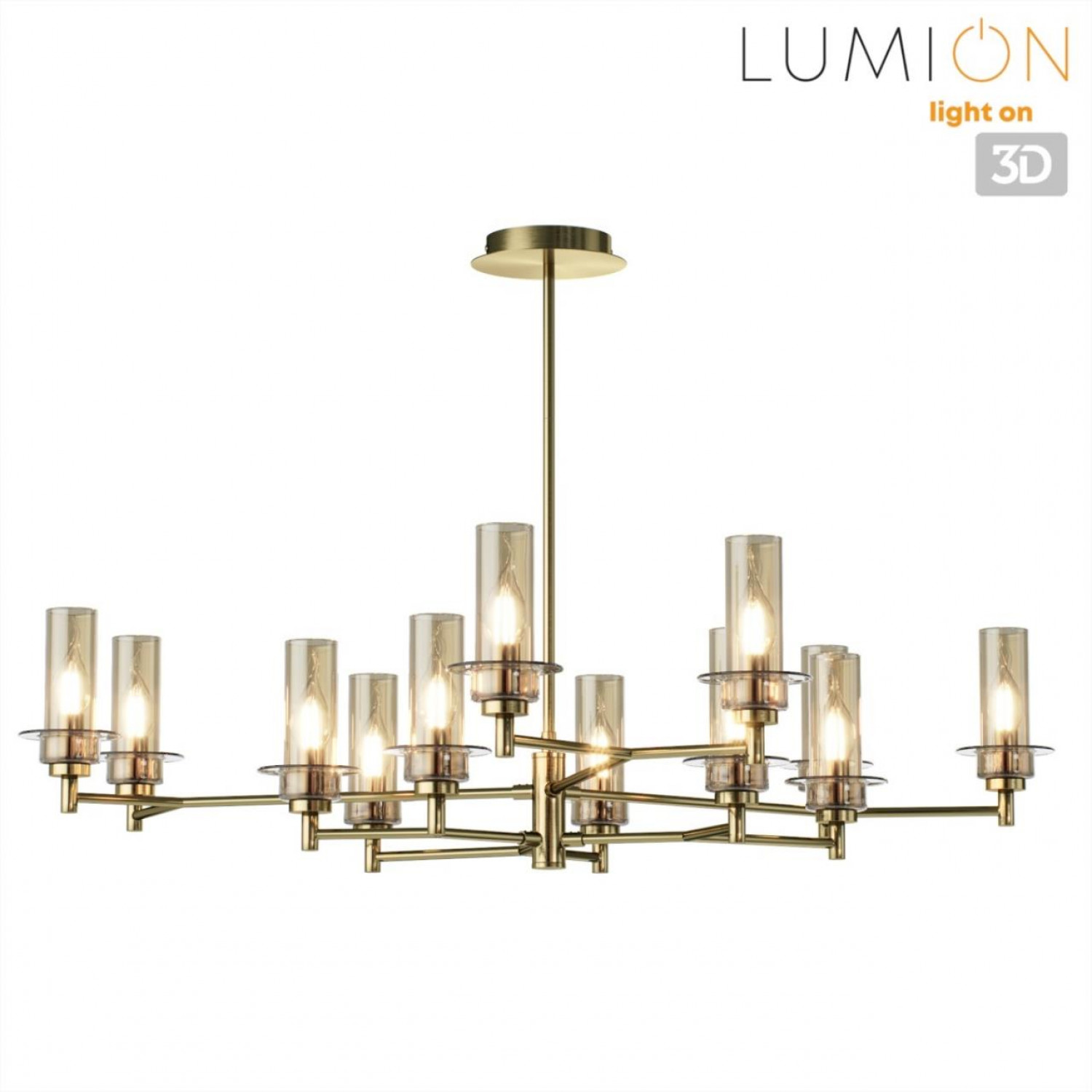 Люстра потолочная Lumion 6554/12C MADONNA