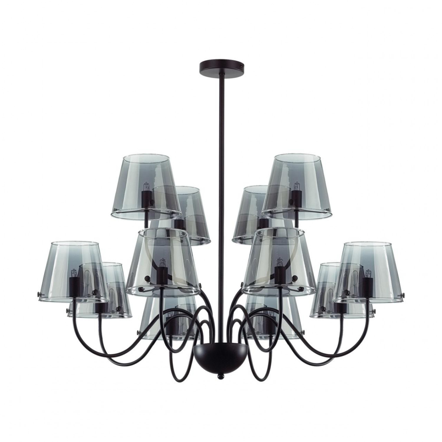 Люстра потолочная Lumion 6570/12C SMOKY Люстра потолочная Lumion 6570/12C SMOKY