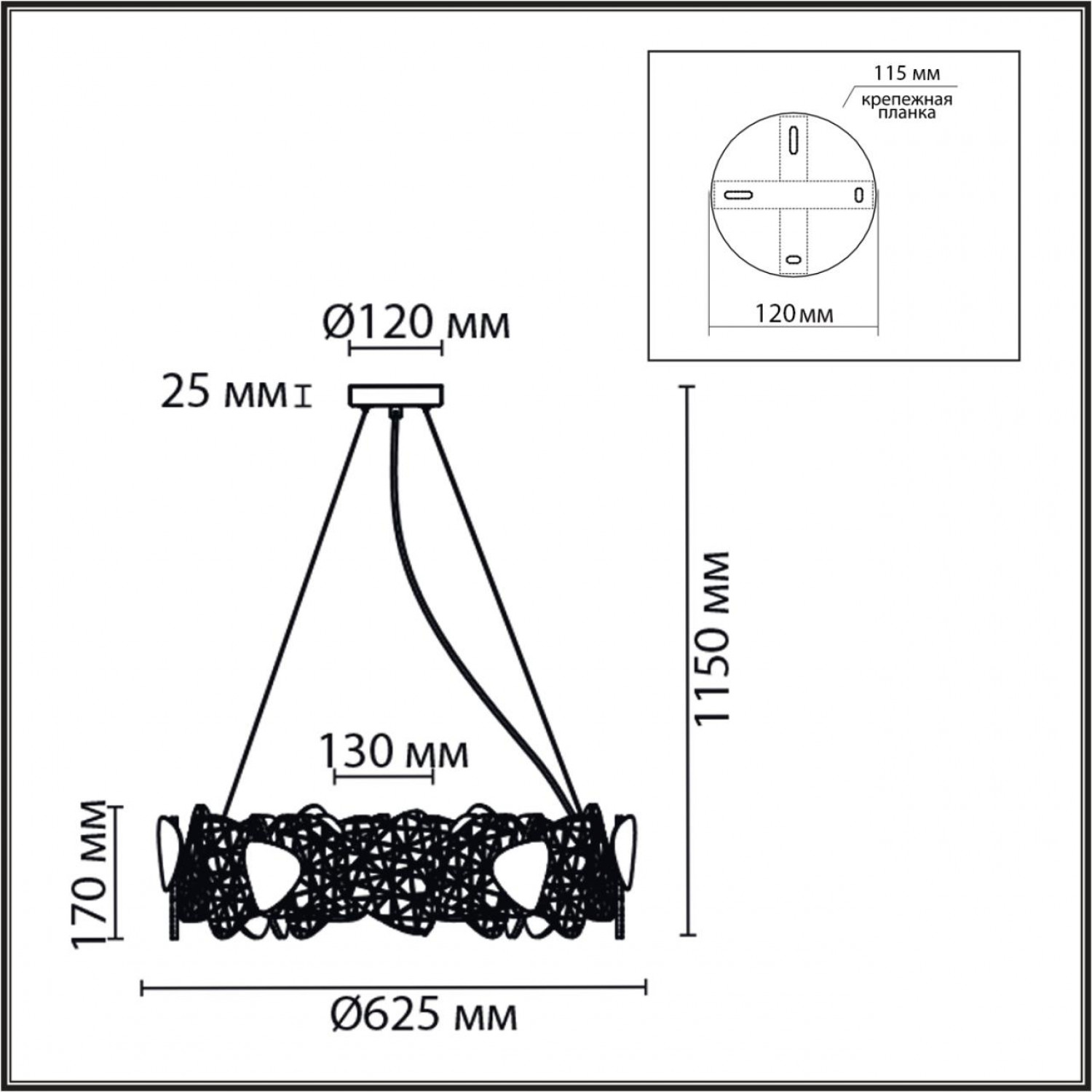 Люстра подвесная Lumion 6582/8 QUEENY Люстра подвесная Lumion 6582/8 QUEENY