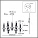Люстра потолочная Lumion 8112/18 TAMARESA