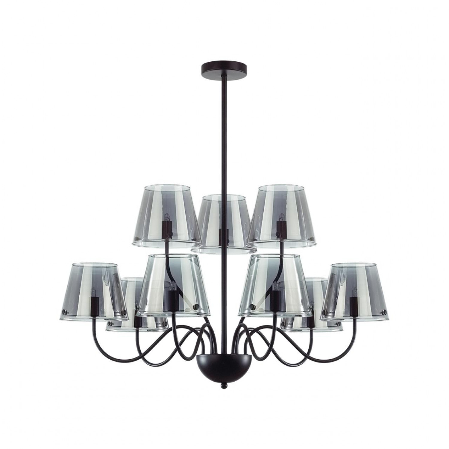 Люстра потолочная Lumion 6570/9C SMOKY Люстра потолочная Lumion 6570/9C SMOKY