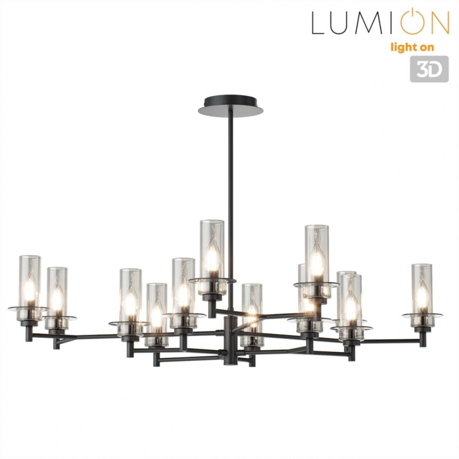 Люстра потолочная Lumion 6555/12C MADONNA