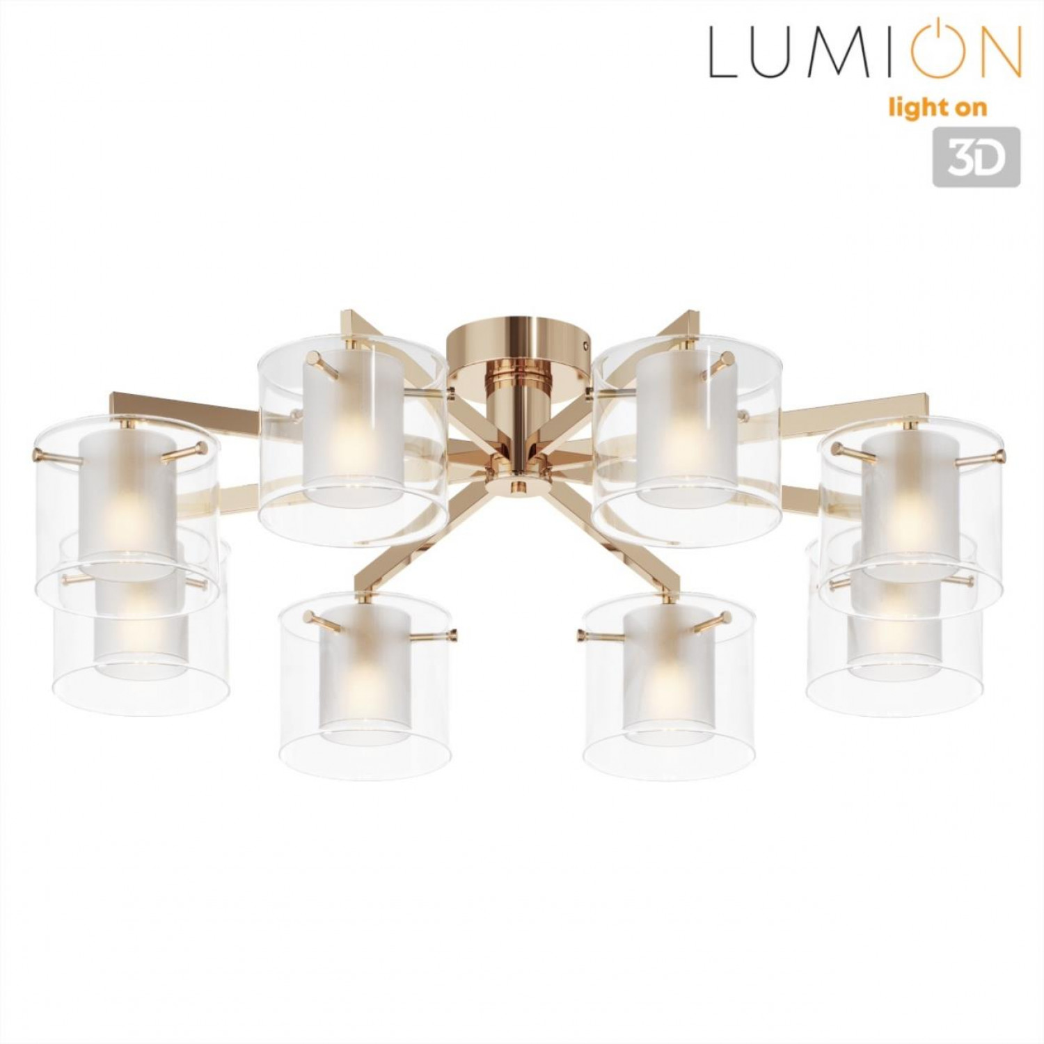 Люстра потолочная Lumion 6587/8C VERDI Люстра потолочная Lumion 6587/8C VERDI