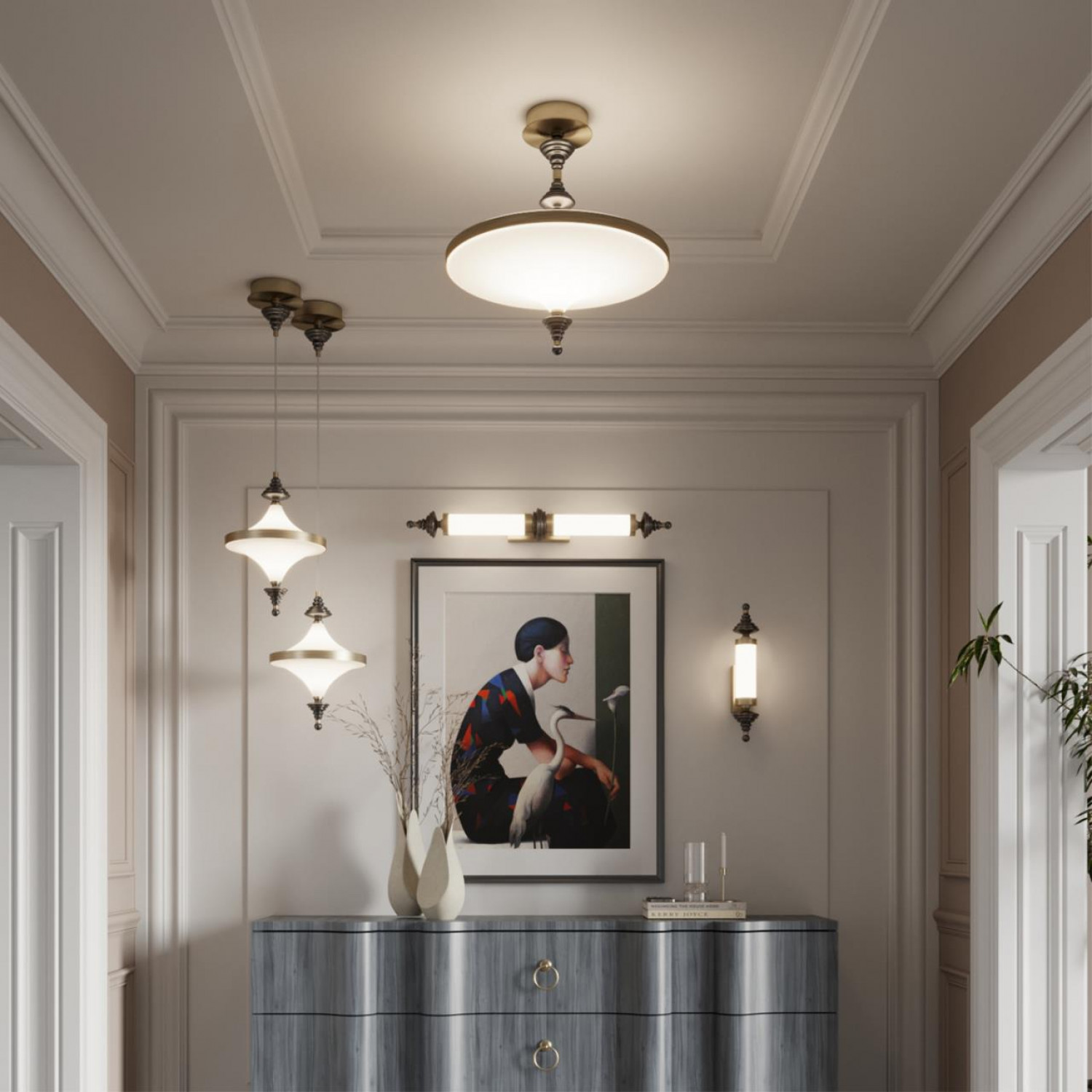 Люстра потолочная Odeon Light 5404/43CL ULA