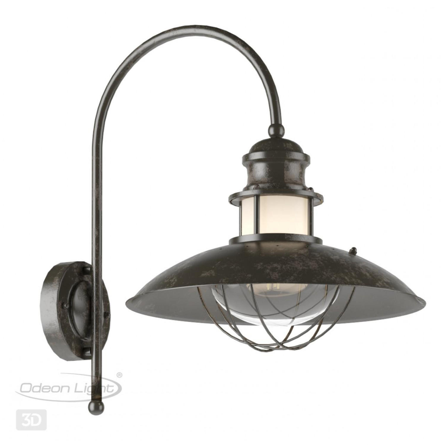 Уличный настенный светильник Odeon Light 4164/1WA DANTE