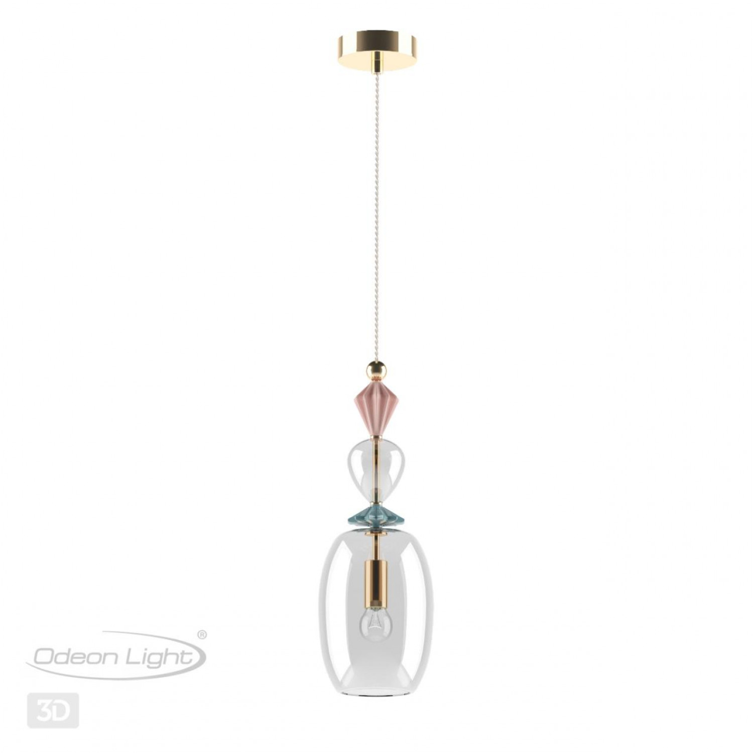 Подвес Odeon Light 4855/1B BIZET
