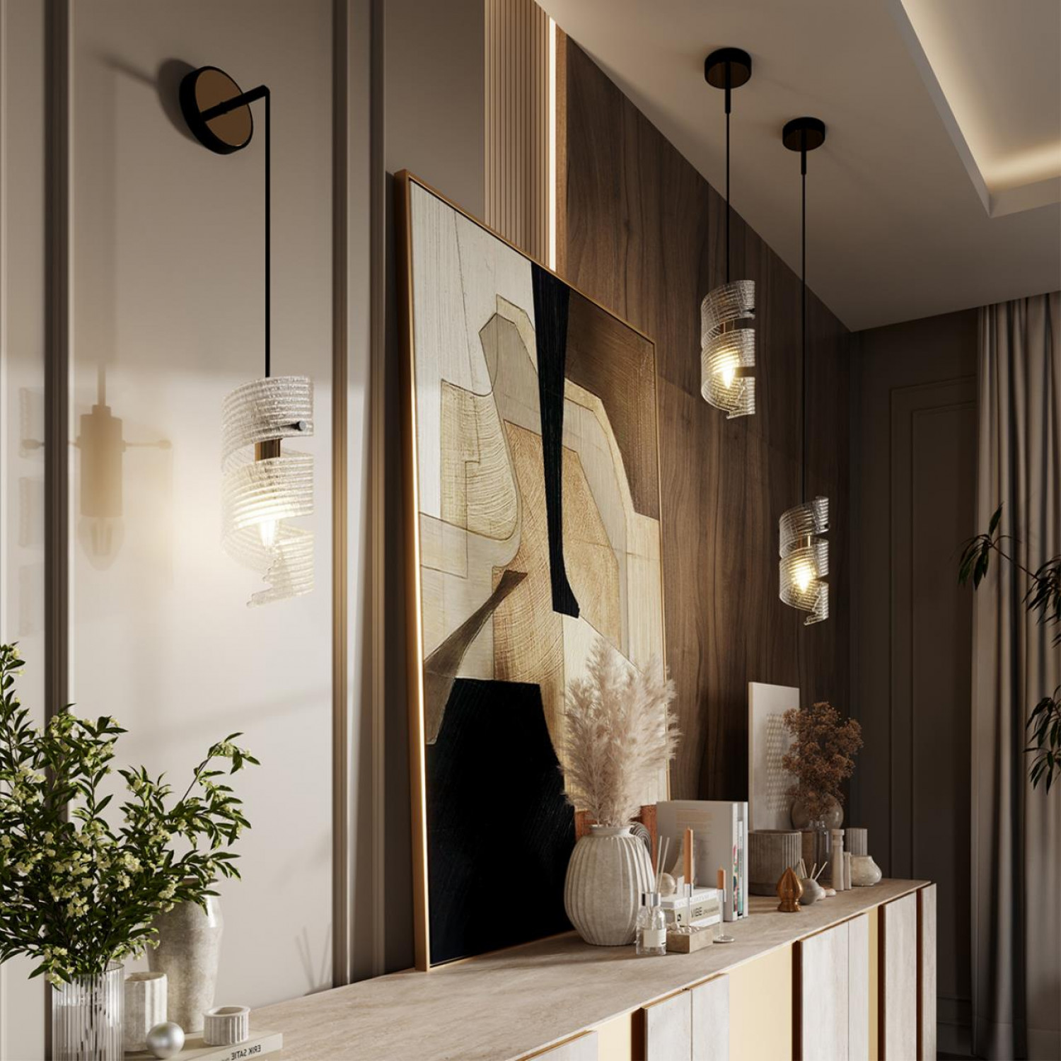 Подвесной светильник Odeon Light 5439/1 FUSILLI