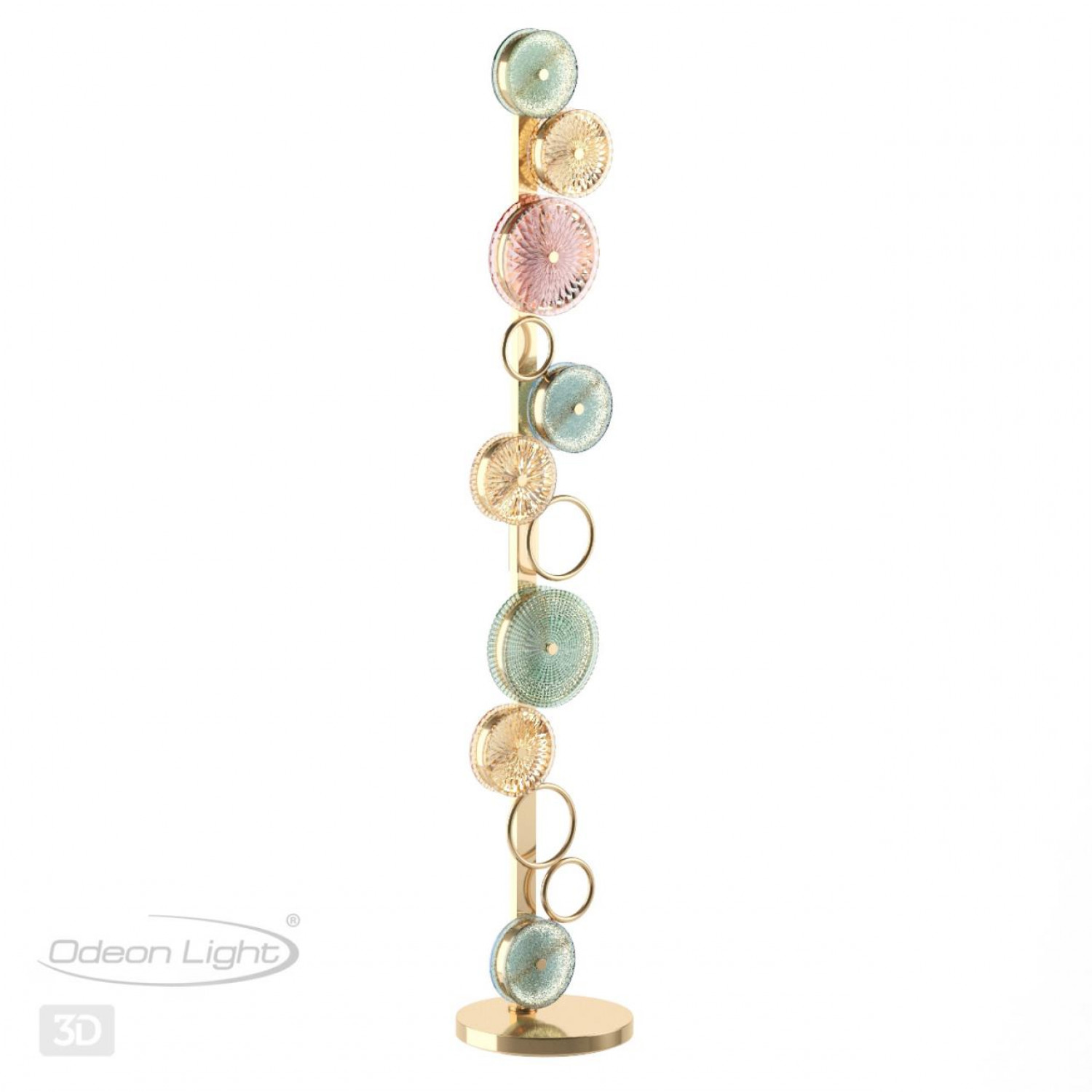 Торшер Odeon Light 5412/68FL CARAMELLA