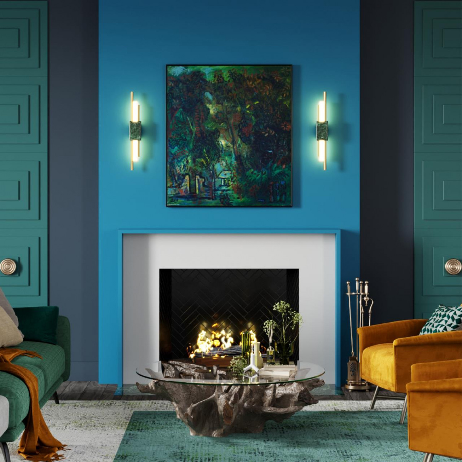 Настенный светильник Odeon Light 4360/10WL MARMI