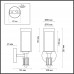 Бра Odeon Light 5088/1WA SAGA