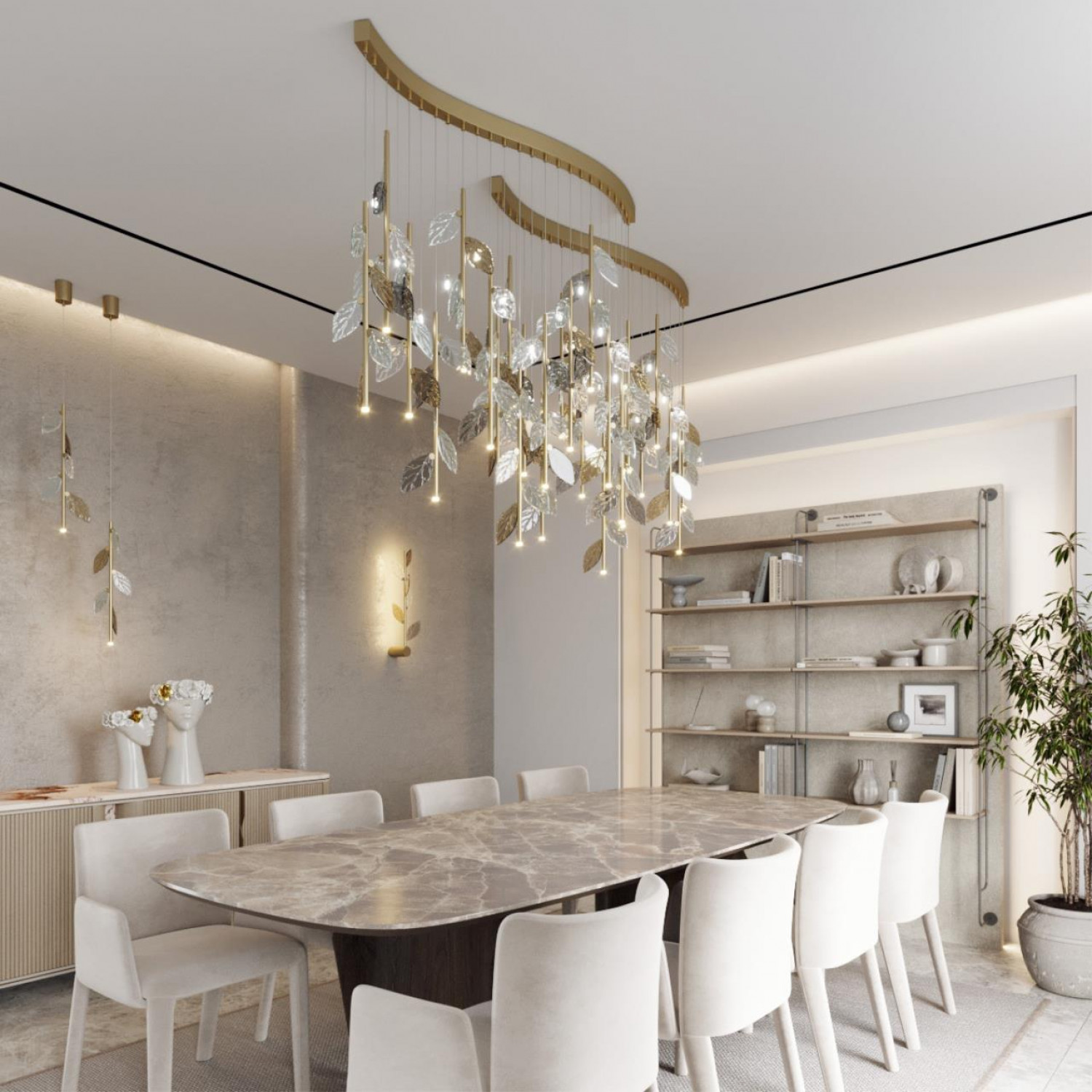 Подвес Odeon Light 5445/1 LISTVA