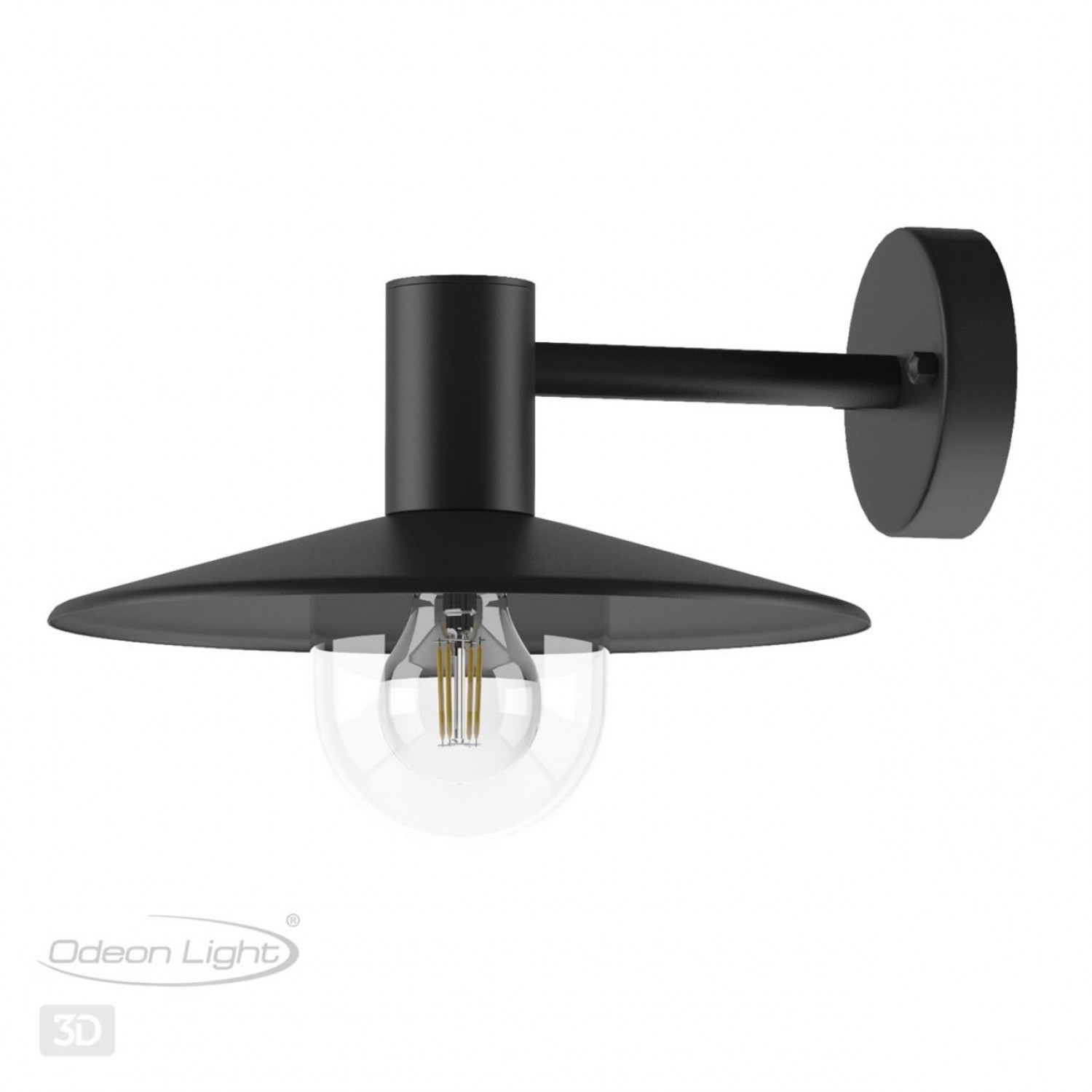 Уличный настенный светильник Odeon Light 4833/1W FURCADIA