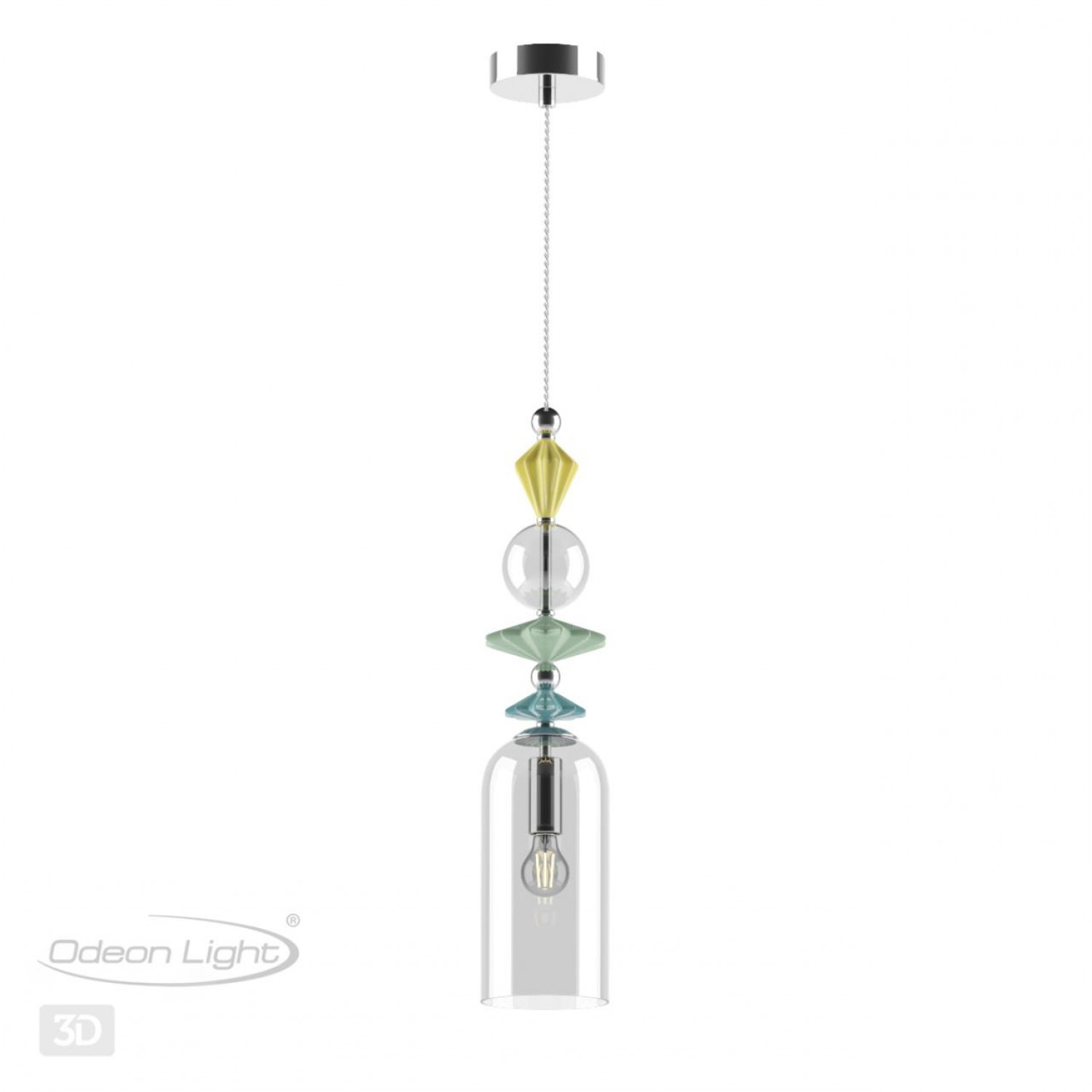 Подвес Odeon Light 4893/1 BIZET