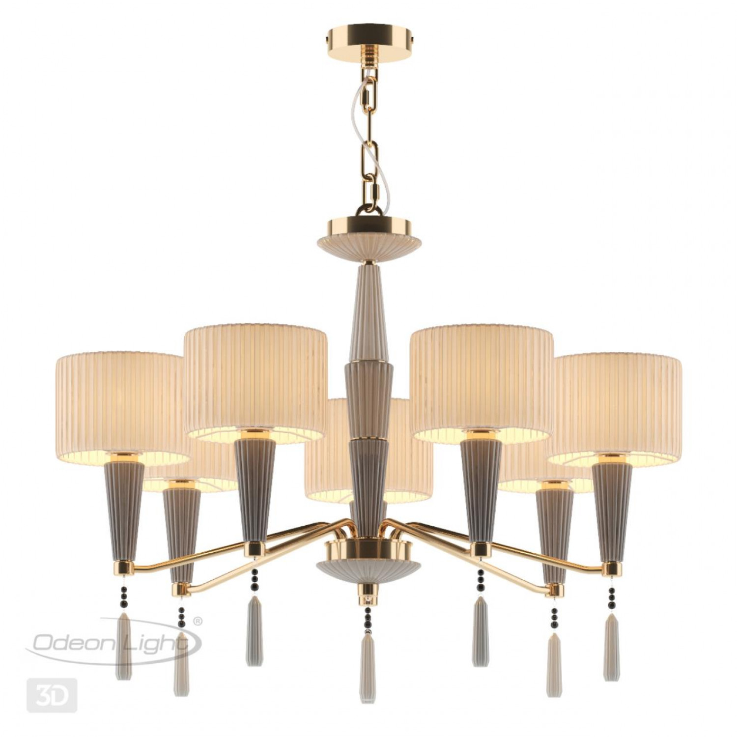 Люстра Odeon Light 5403/7 Latte