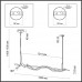 Подвесной светильник Odeon Light 4391/40L CORDA