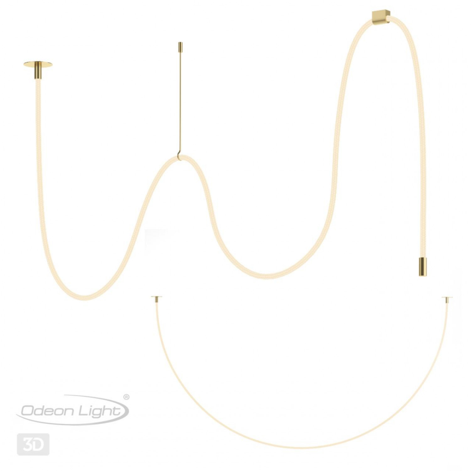 Подвесной/потолочный светильник Odeon Light 4399/40CL CORDA