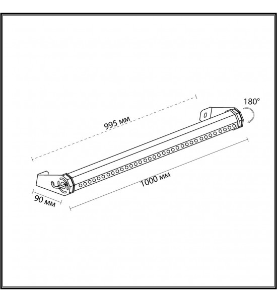 Фасадный светильник Odeon Light 7040/10WL GRAZE