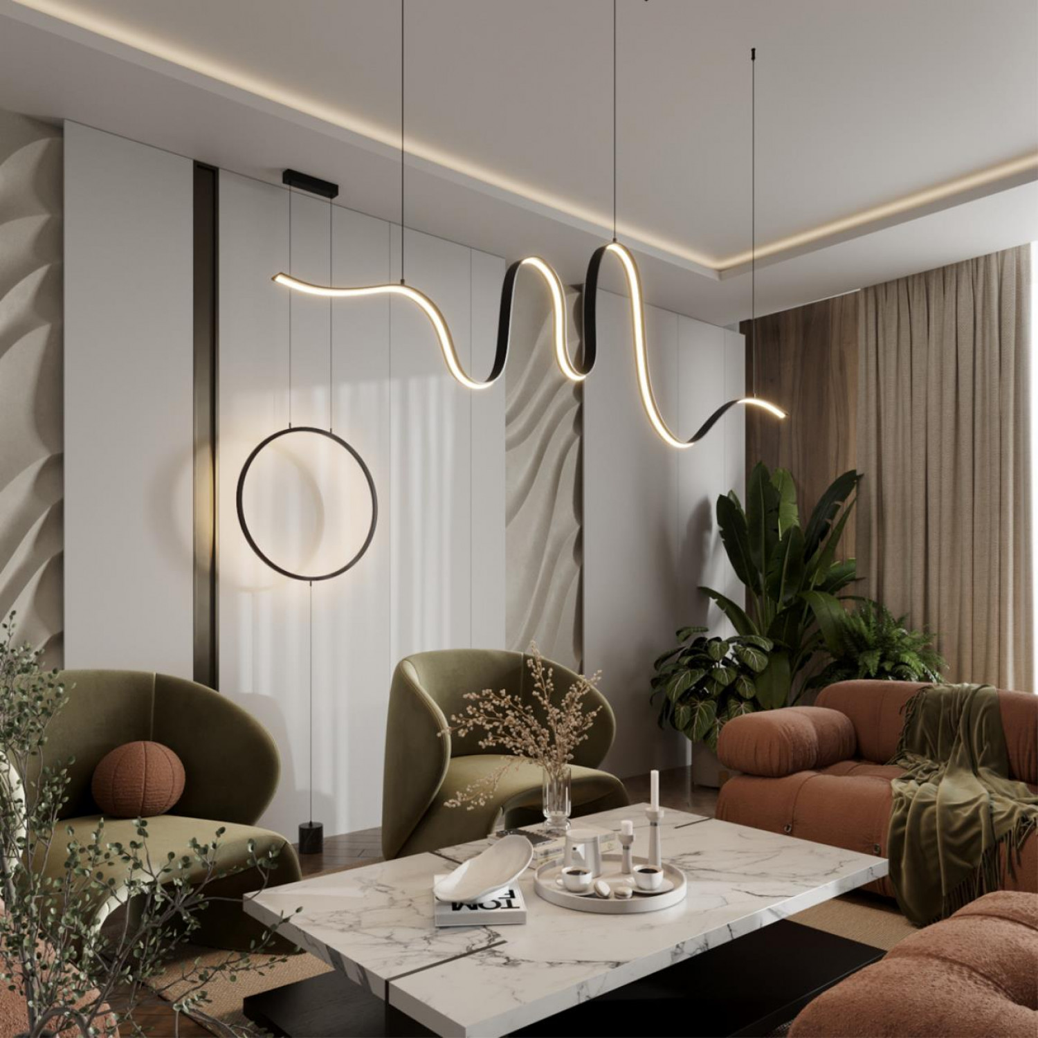 Подвесной светильник Odeon Light 7025/52L NASTRO