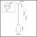 Подвес Odeon Light 5098/4LC NAVE