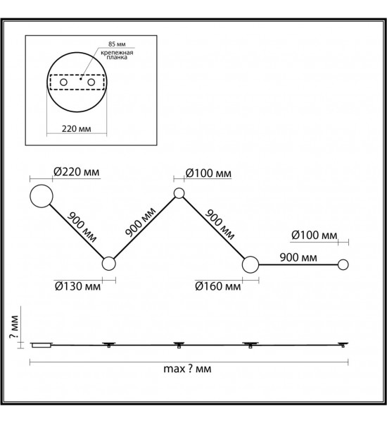 Настенный светильник Odeon Light 6625/25WL TRAVERTINO