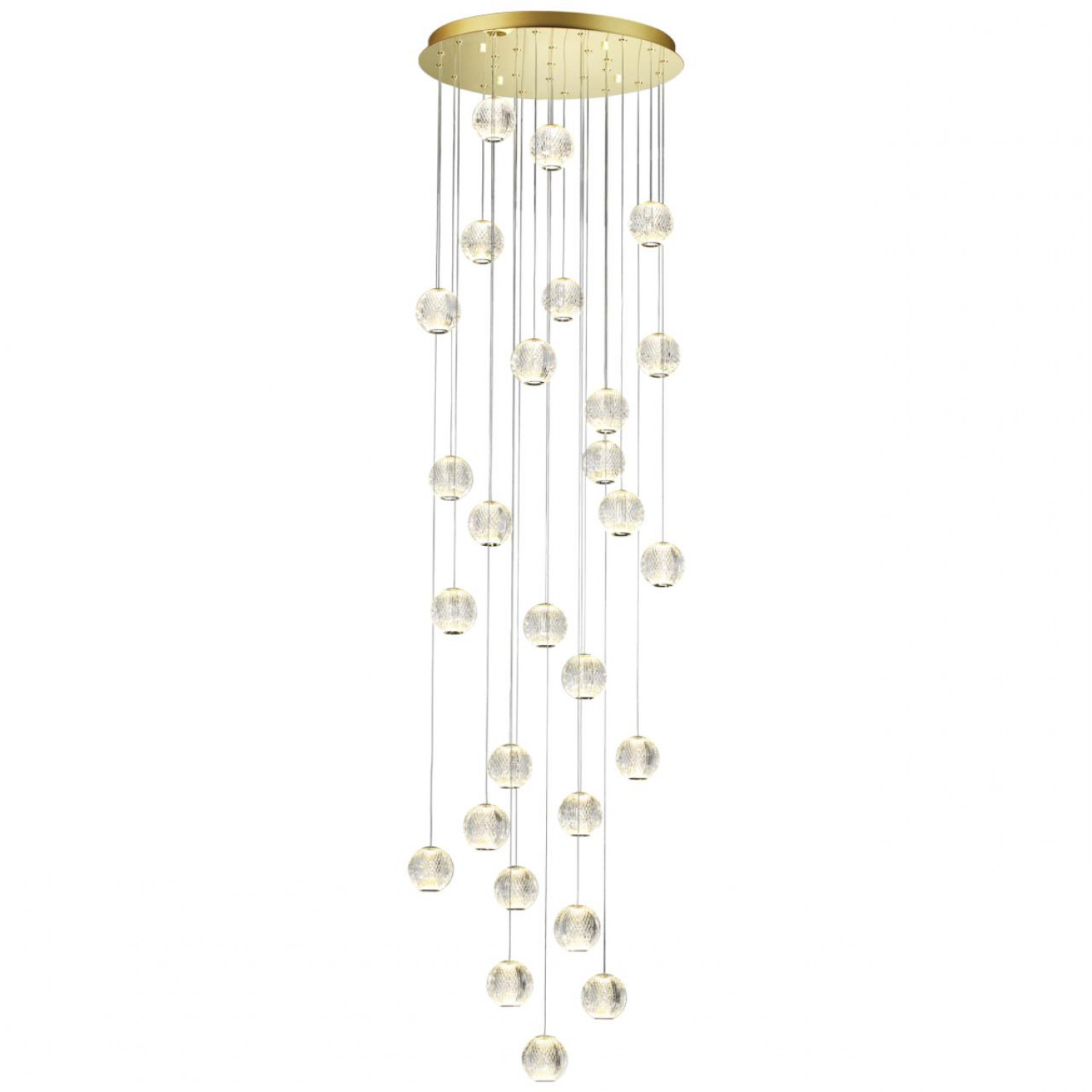 Люстра каскадная Odeon Light 5008/120L CRYSTAL