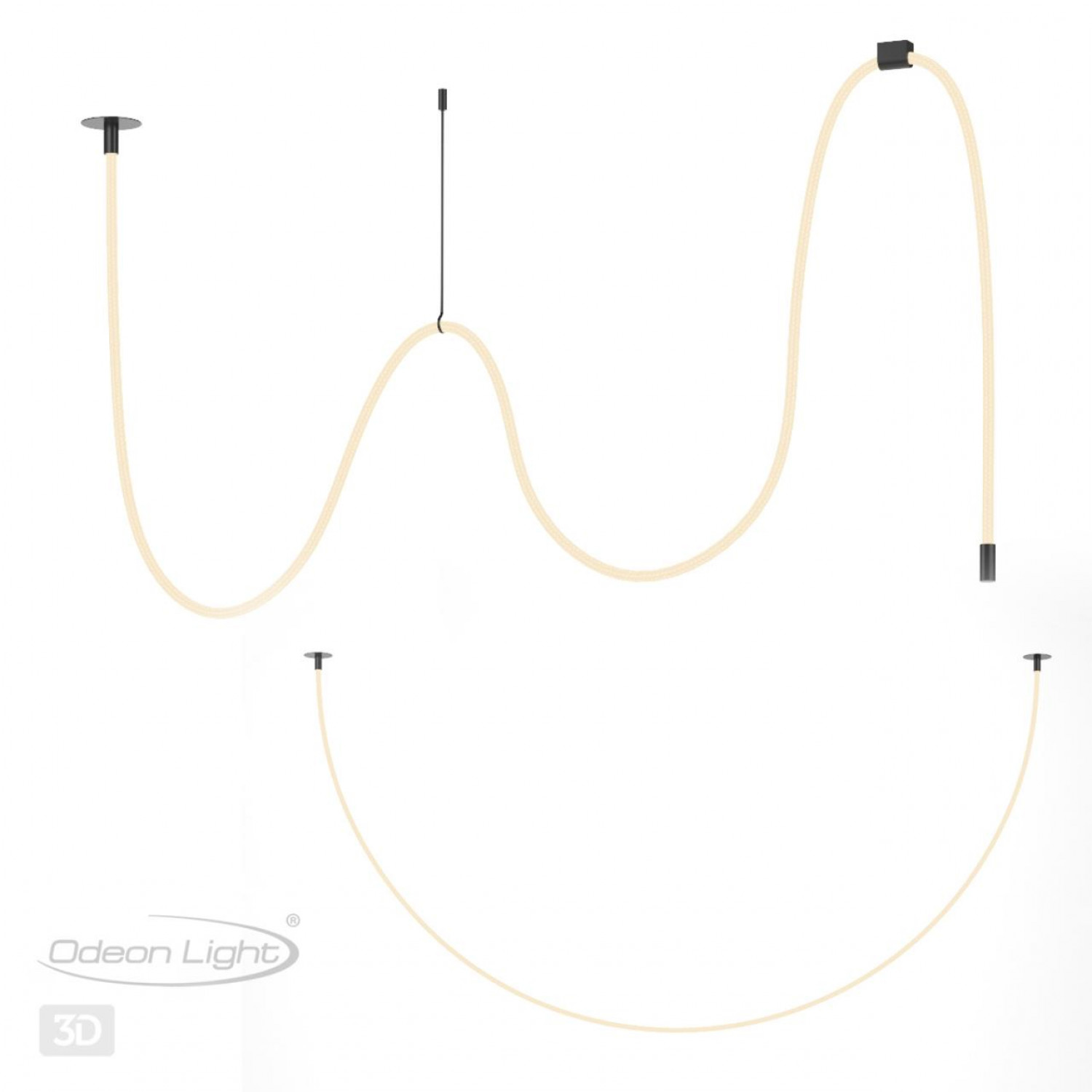 Подвесной/потолочный светильник Odeon Light 4391/40CL CORDA