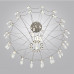 Потолочный светильник Odeon Light 6699/51CL FLAMENCO Потолочный светильник Odeon Light 6699/51CL FLAMENCO