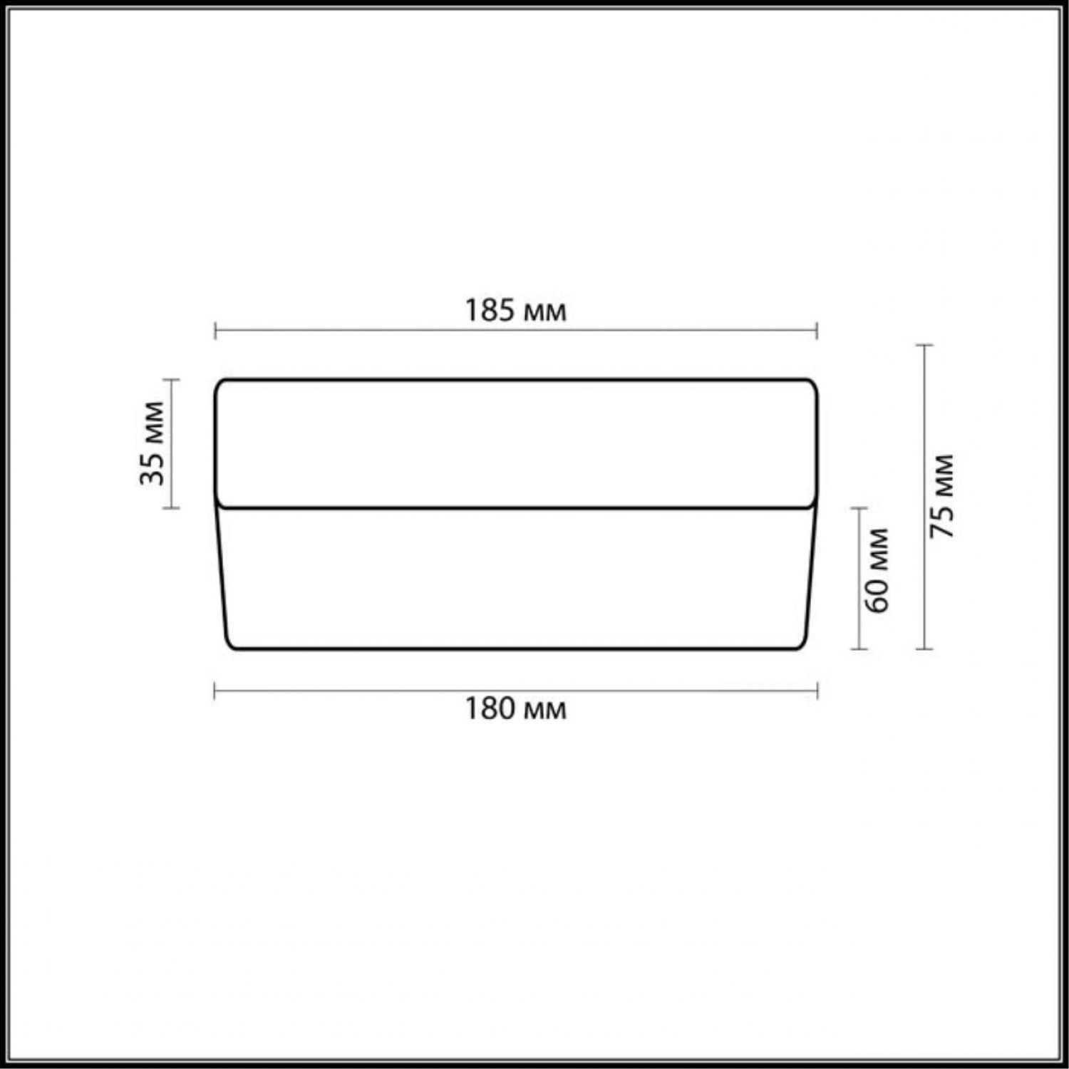 Настенно-потолочный светильник Odeon Light 2405/1C PRESTO