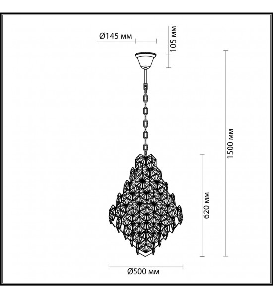 Люстра Odeon Light 4923/10A TALERTI