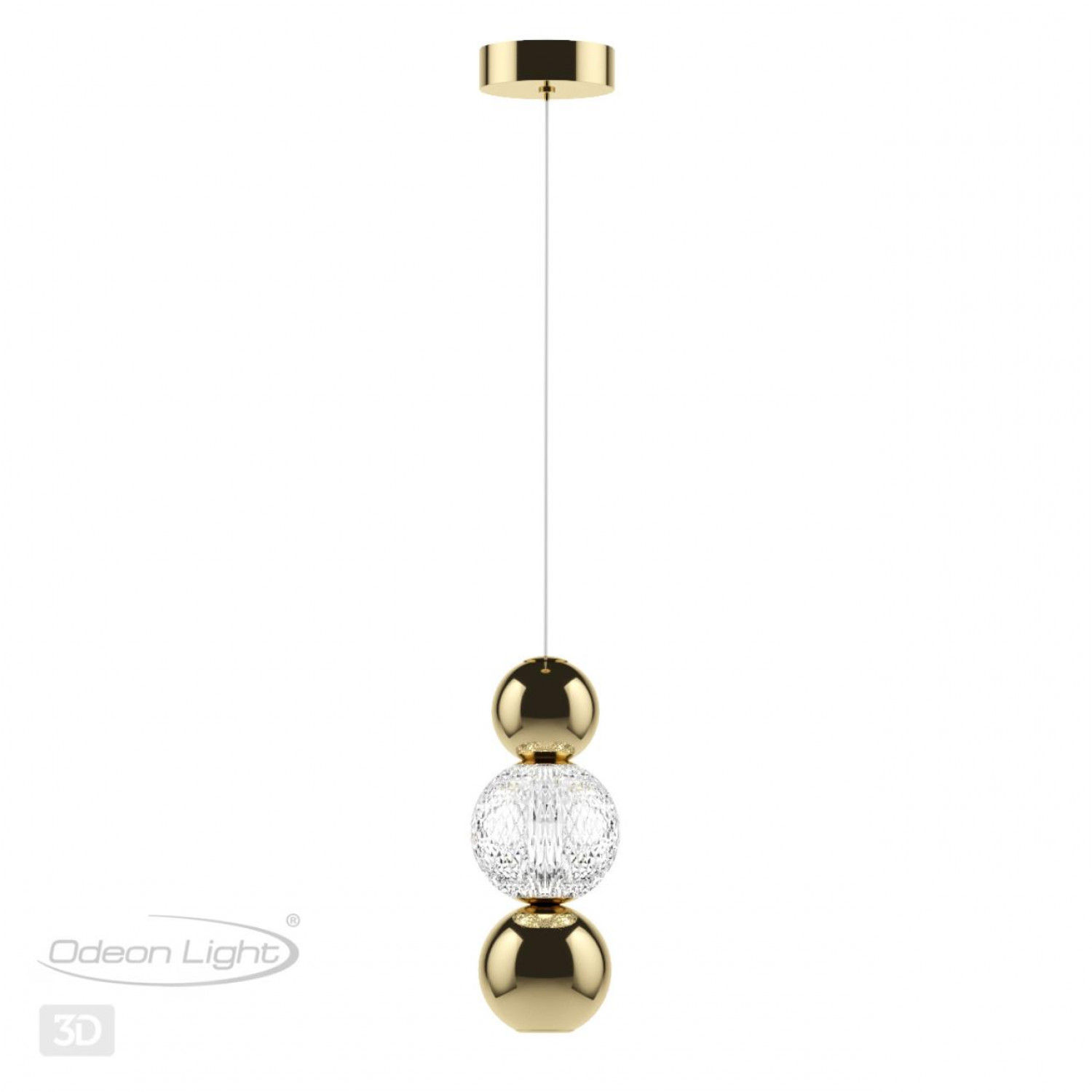 Подвес Odeon Light 5008/7LA CRYSTAL