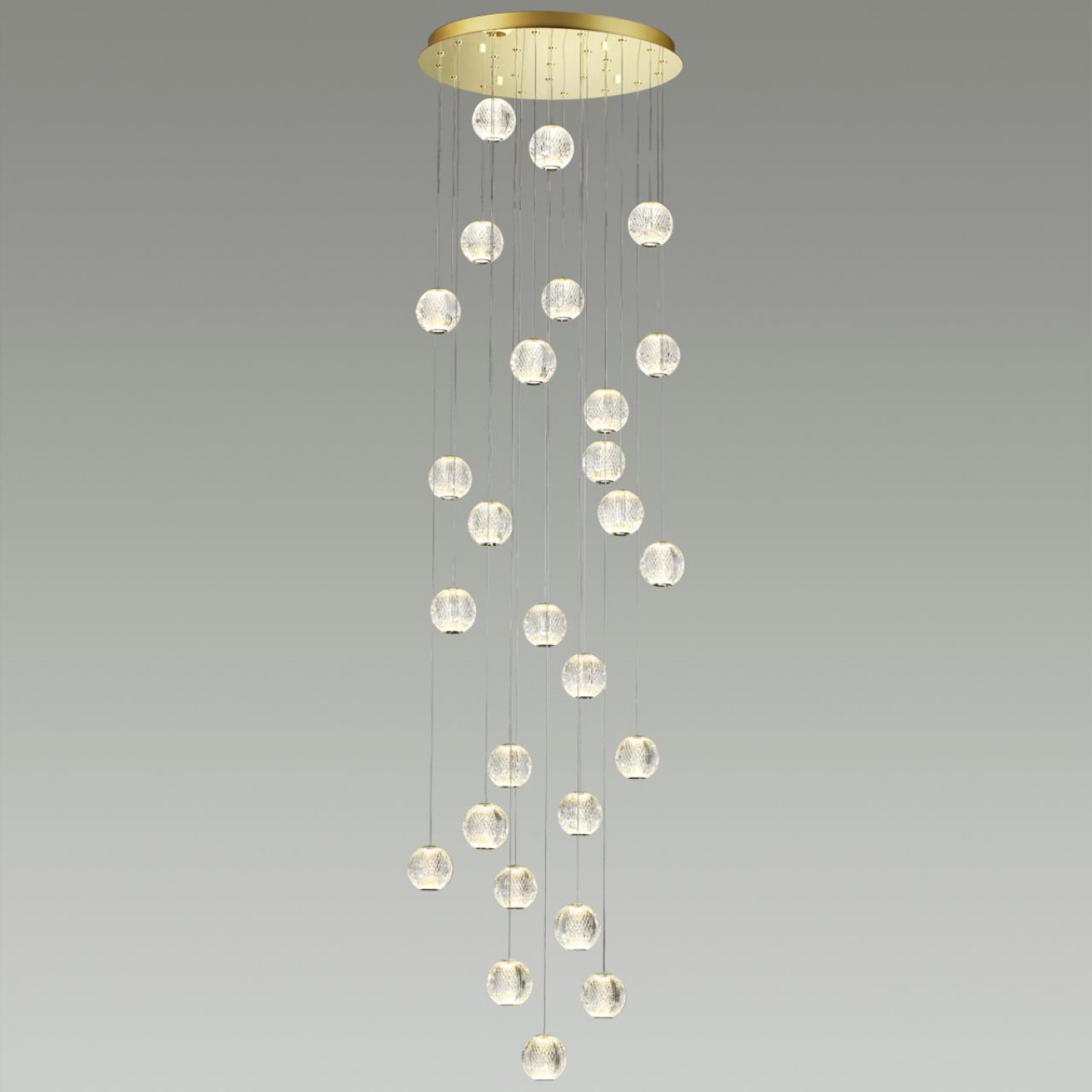 Люстра каскадная Odeon Light 5008/120L CRYSTAL