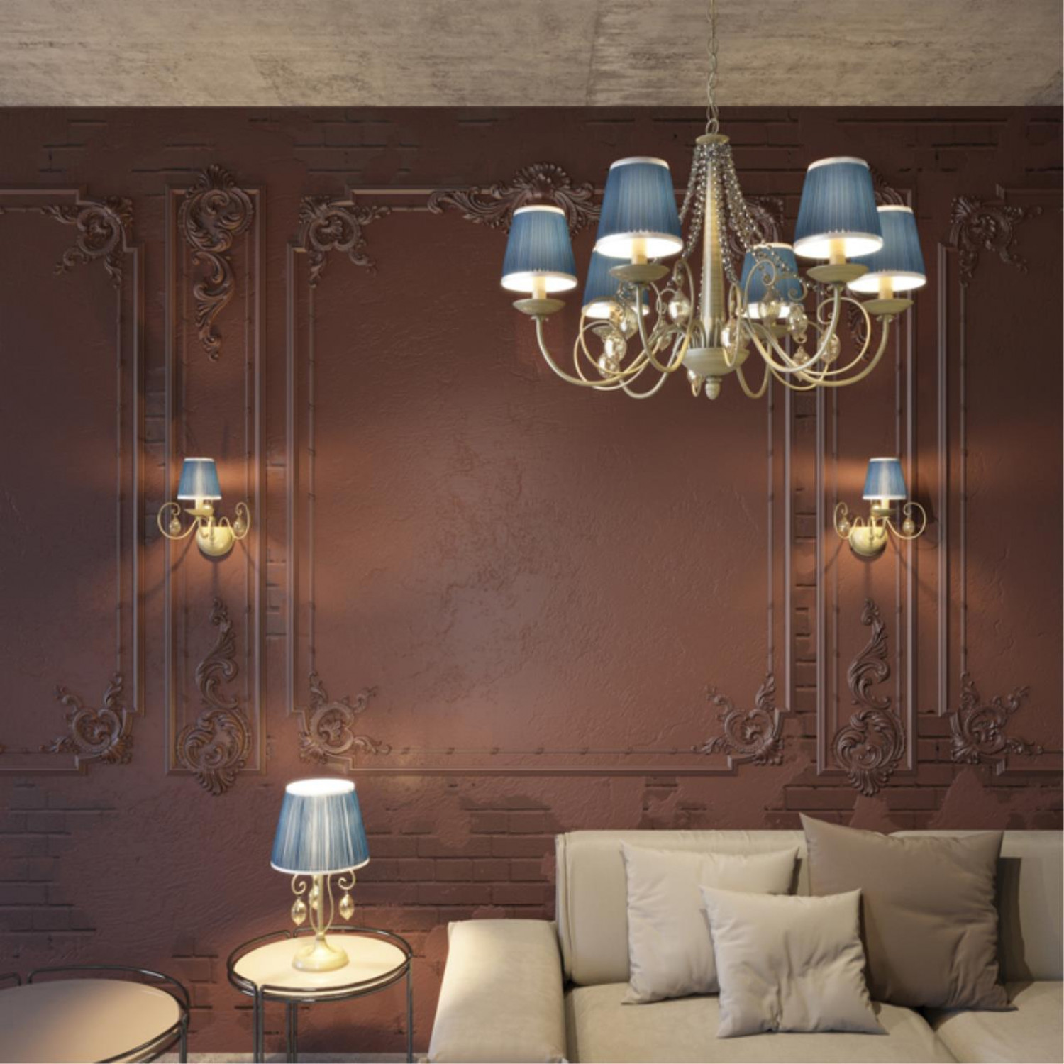 Бра Odeon Light 3921/1W NIAGARA