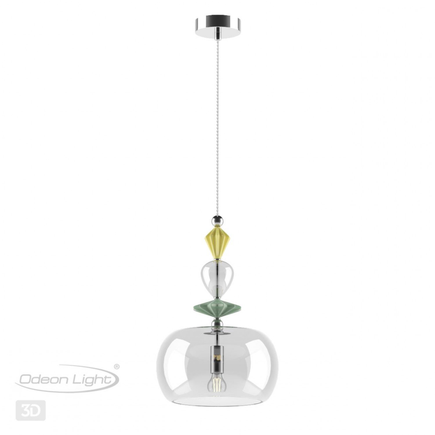 Подвес Odeon Light 4893/1A BIZET