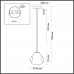 Подвес Odeon Light 5097/4LB VASO